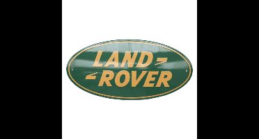 Land Rover Logo Emaille Bord - 46 x 23cm