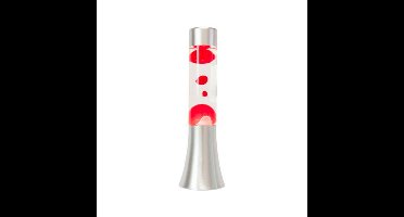Fisura Mini Lava Lamp - Transparant En Rood