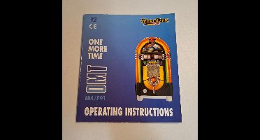 Wurlitzer One More Time CD i84 Operating Instructions