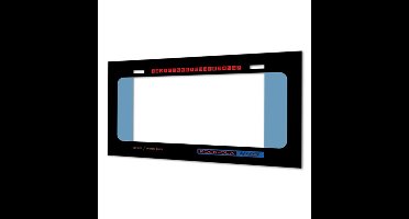 Bovenste Titel En Selecties Glas Vinyl Sticker Voor Rock-Ola 449