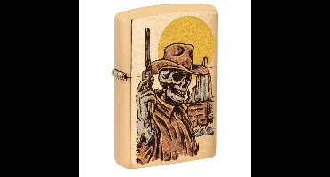 Zippo Aansteker Wild West Skelet