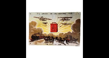 Shell Motor Spirit Reclame Emaille Bord - 38 x 25cm