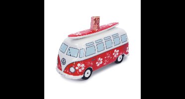 Volkswagen VW T1 Bulli Bus Spaarpot met Surfplank