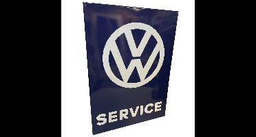 Volkswagen VW Service Emaille Bord 70 x 50 cm