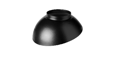 Schaal Ø166mm - vlak/hellend dak 5°-15°