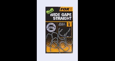 Fox Edges Armapoint Wide Gape Straight Size 5 10St.