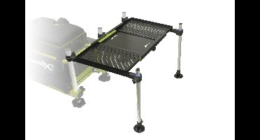 Matrix extending side tray inc inserts and 2 x adj legs