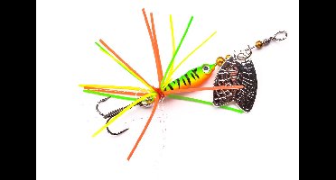 Spro Larva Mayfly Spinner Single Hook 5Cm 4Gr Firetiger