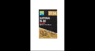 Preston Natural N-30 haken Size 18