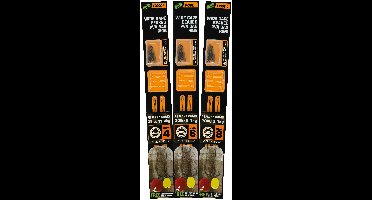 Fox Edges Wide Gape Beaked Pva Ready Rigs Size 8 25Lb
