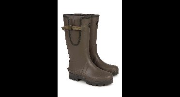 Fox Neoprene Lined Camo Khaki Rubber Boots 44