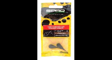 Spro Tungsten Tear Dropshot Sinkers Matt 3,5 gr 3st.