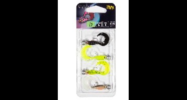 Fox Rage Micro Grub Tail UV Colours 4cm Loaded 3gr. 4st.