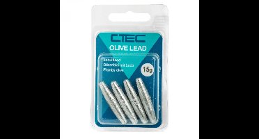 Spro C-Tec Olive Long Sinkers 50 gr 2st.