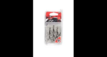 Fox Rage Strike Point Treble Hooks Size 4 6st.
