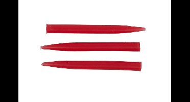 Fox Rage Predator Red Trace Crimp Covers 25st.