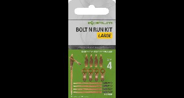 Korum Smokescreen Bolt & Run Kit Large