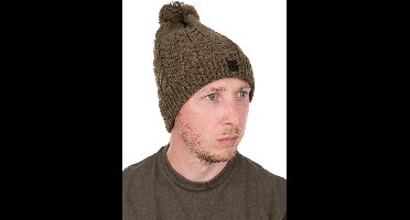 Fox Khaki Knitted Bobble