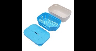 Cresta Bait Tube 600ml Closed Lid + Drain