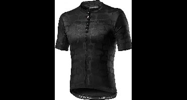Castelli Pavé korte mouw fietsshirt zwart heren
