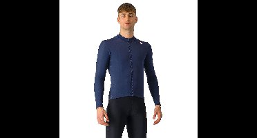 Castelli Espresso thermal jersey lange mouw belgian blue heren