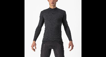 Castelli Bandito Wool ondershirt lange mouw zwart heren