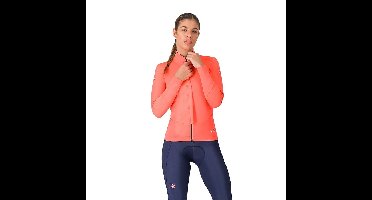 Castelli Perfetto air lange mouw fietsjack brilliant pink dames