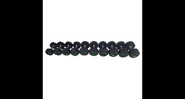 Tunturi PU Pro Dumbbell Set 14-32kg (10prs, 460kg)