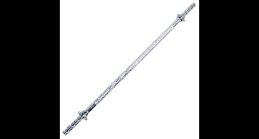 Tunturi halterstang l chroom l 120 cm l Ø 30 mm