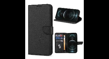 Solidenz bookcase iPhone 14 - Zwart