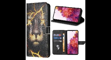 Solidenz bookcase Samsung S24 Plus - Leeuw