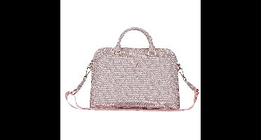 Guess PU 4G Triangle Logo Laptoptas voor 13/14/15 inch - Roze