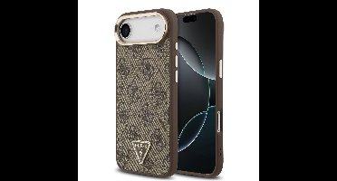 Guess 4G Triangle Logo iPhone Air hoesje met MagSafe - Bruin