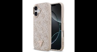 Guess 4G Triangle Logo iPhone 17 hoesje met MagSafe - Roze