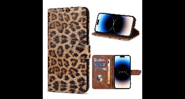 Solidenz bookcase iPhone 17 - Luipaard