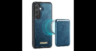 Solidenz MagSafe Wallet Backcover voor Samsung Galaxy S26 Plus - Blauw