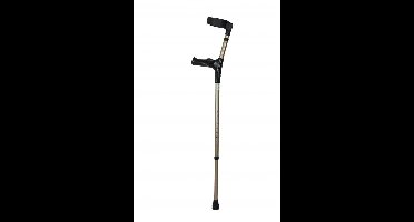 Able 2 Elleboogkrukken dubbel verstelbaar brons metallic