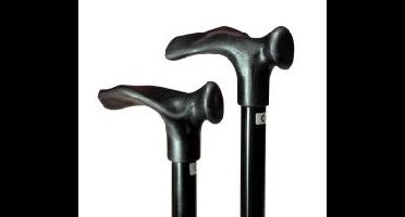 Able 2 Wandelstok comfort opvouw zwart rechts