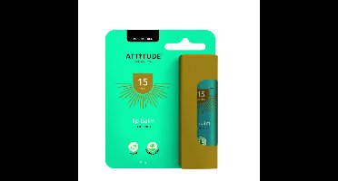 Attitude Sunly sun care lipstick plasticvrij SPF15