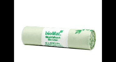 Biomat Wastebag compostable 40/60 liter