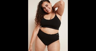 Boody Menstruatieondergoed tailleslip zwart norm/hevigXS