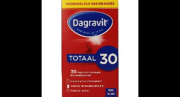 Dagravit Totaal 30 tijdelijk 50 dragees gratis