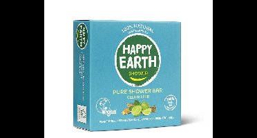 Happy Earth Shower bar cedar lime