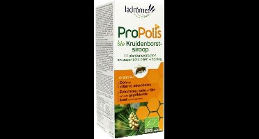 Ladrome Propolis kruidenborstsiroop suikervrij bio