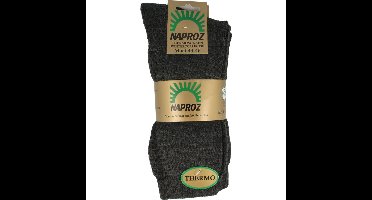 Naproz Thermo sokken grijs maat 43-46