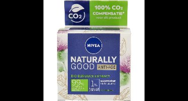 Nivea Naturally good nachtcreme anti-age