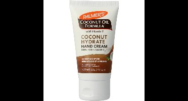 Palmers Coconut oil formula hand cream tube