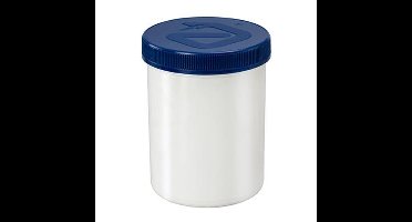 Spruyt Hillen Zalfflacon wit/blauw met dop 170ml