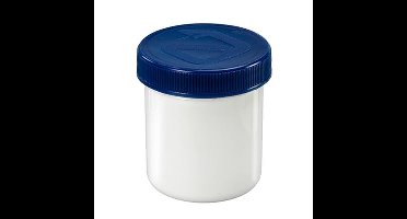 Spruyt Hillen Zalfflacon wit/blauw met dop 40ml