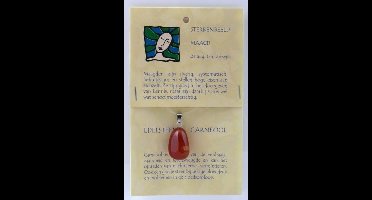 Steengoed Sterrenbeeldsteen hanger maagd